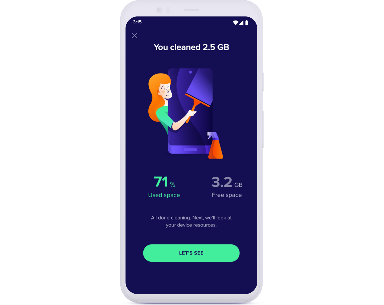 Avast Cleanup voor Android Schoon uw mobieltje op