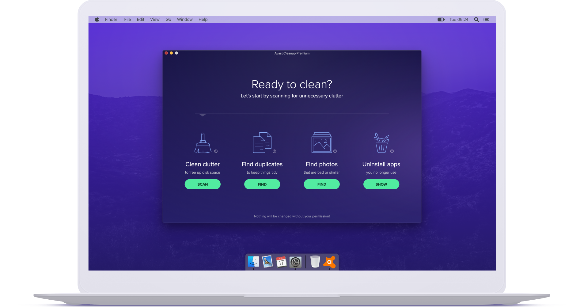 avast cleanup for mac external drives