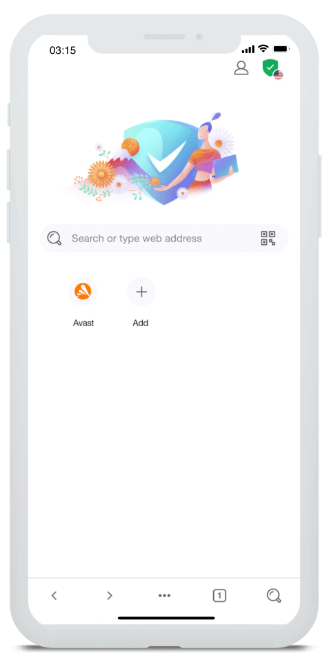 阻止追蹤的私密瀏覽器 Avast Secure Browser