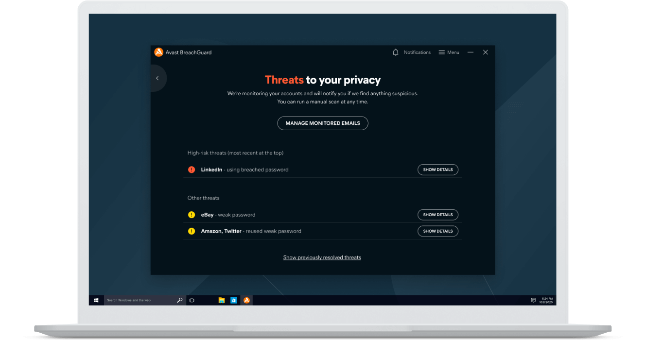 avast password generator