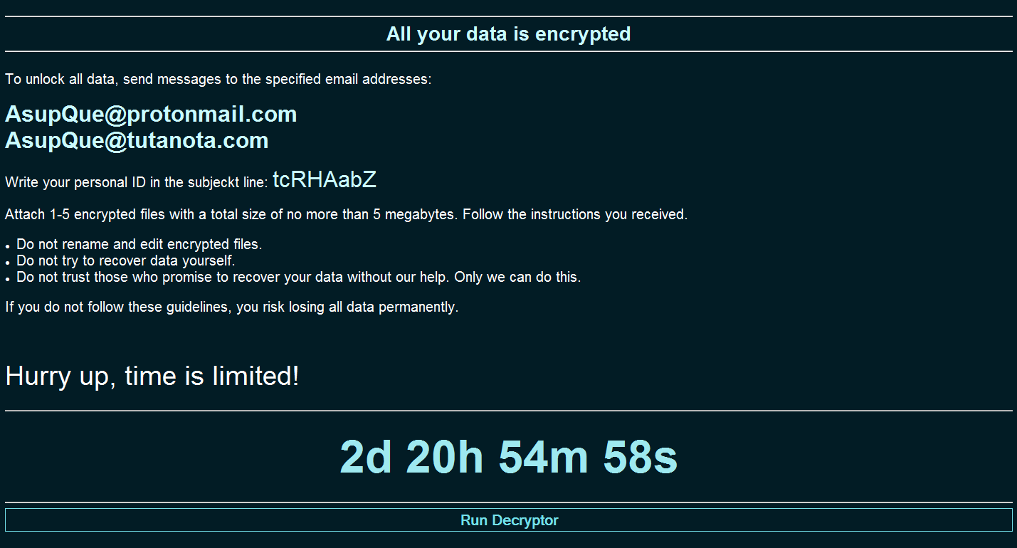 Avast Ransomware Decryption Tools 1.0.0.651 download