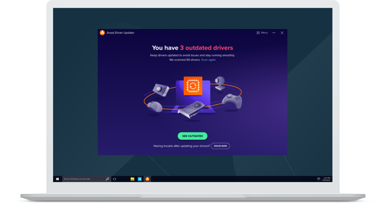 Avast Driver Updater 和掃描工具 維持PC 的巔峰效能