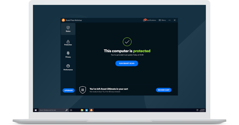 下载免费antivirus 软件 Avast 22 Pc 保护