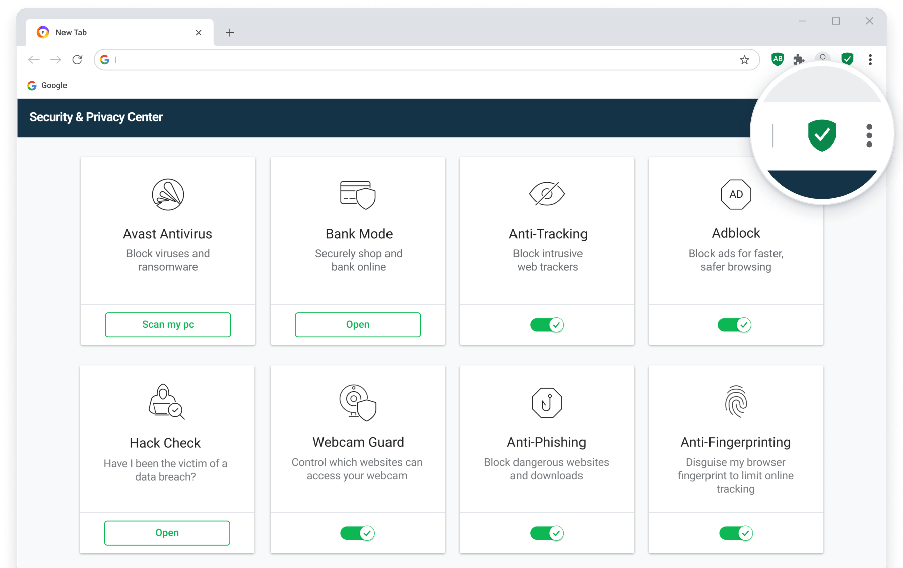 does avast vpn work with all browsers