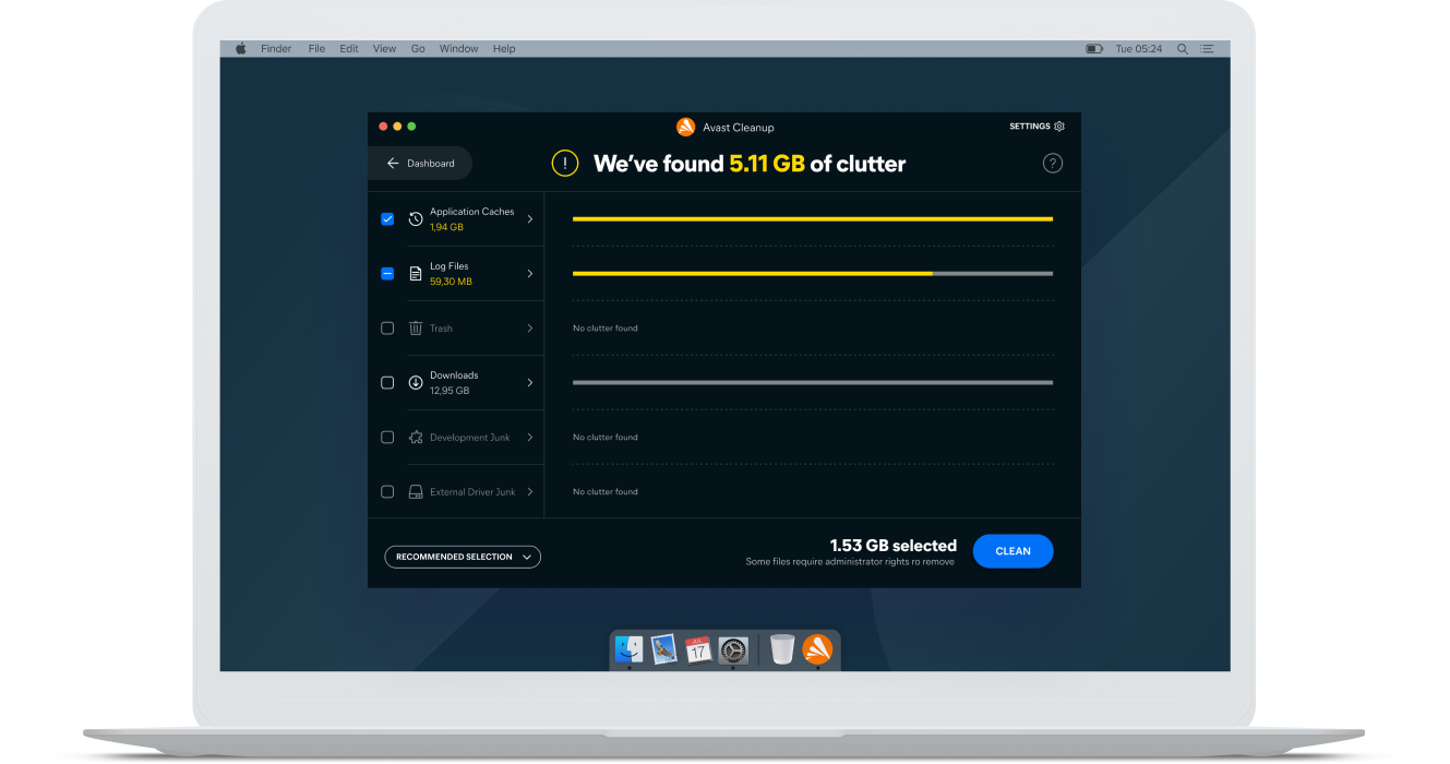 remove avast cleanup pro mac