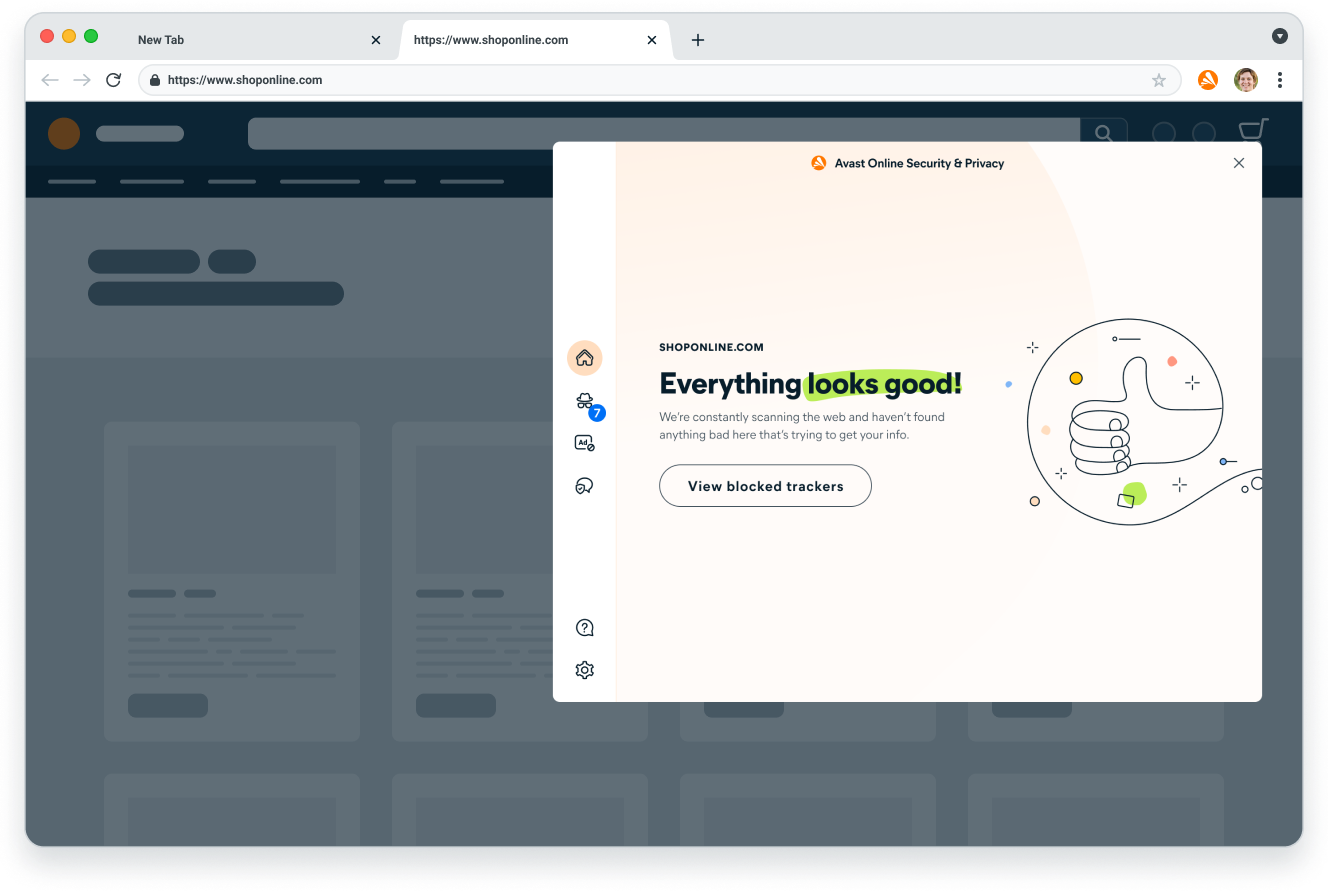 avast online security extension ie