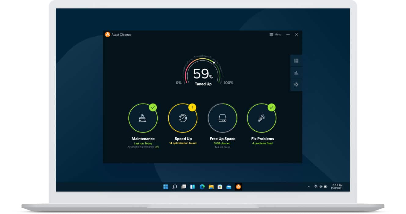 Clean Up and Speed Up Windows PC Download Avast Cleanup picture