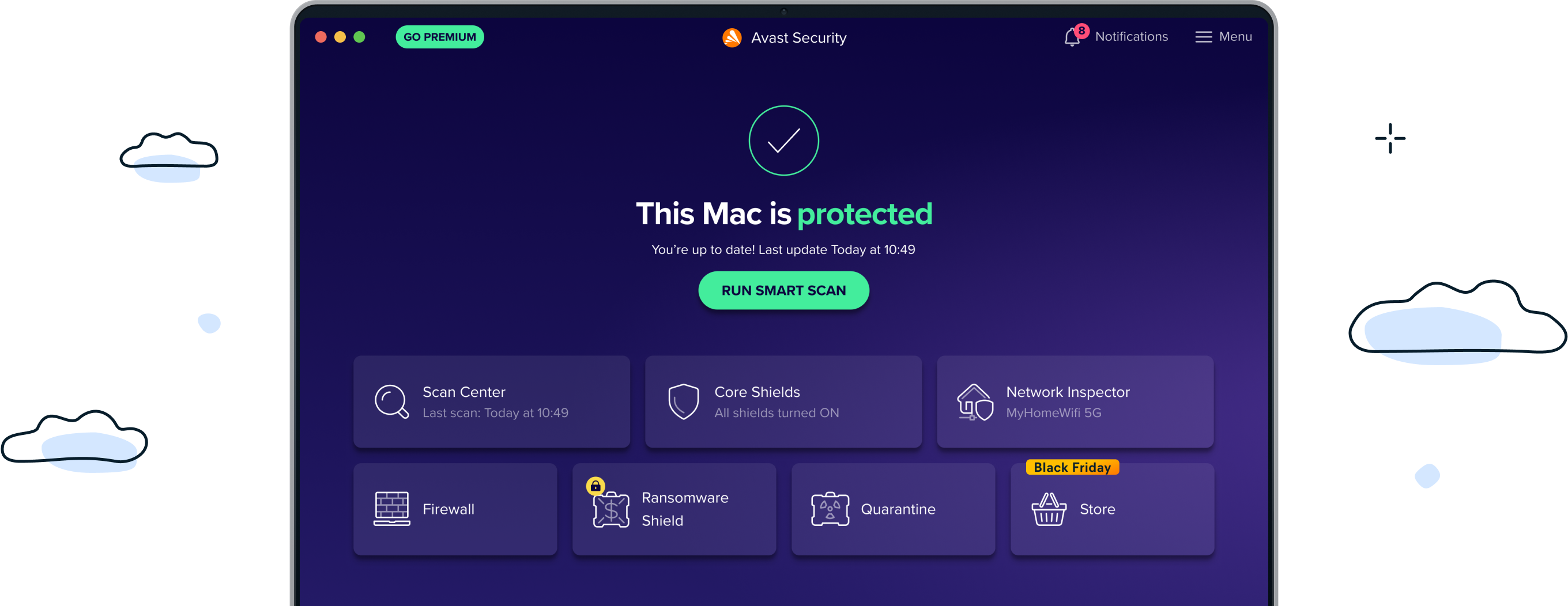 Download Free Antivirus for Mac Free Mac Virus Scan Avast