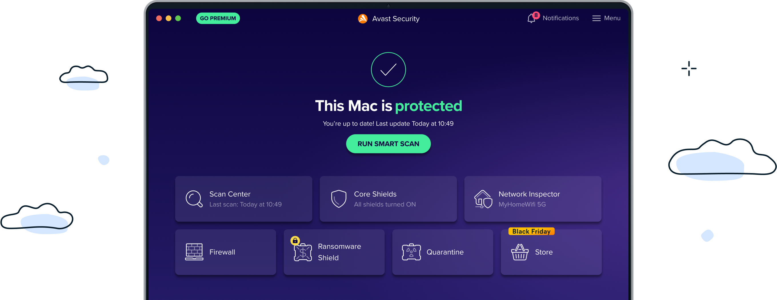 Free Antivirus для Mac | Сканирование вирусов Mac | Avast