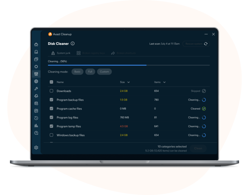 Avast Cleanup Premium - 10 Device 1 Year Fix, Clean & Optimize PC/Mac/Android/iOS