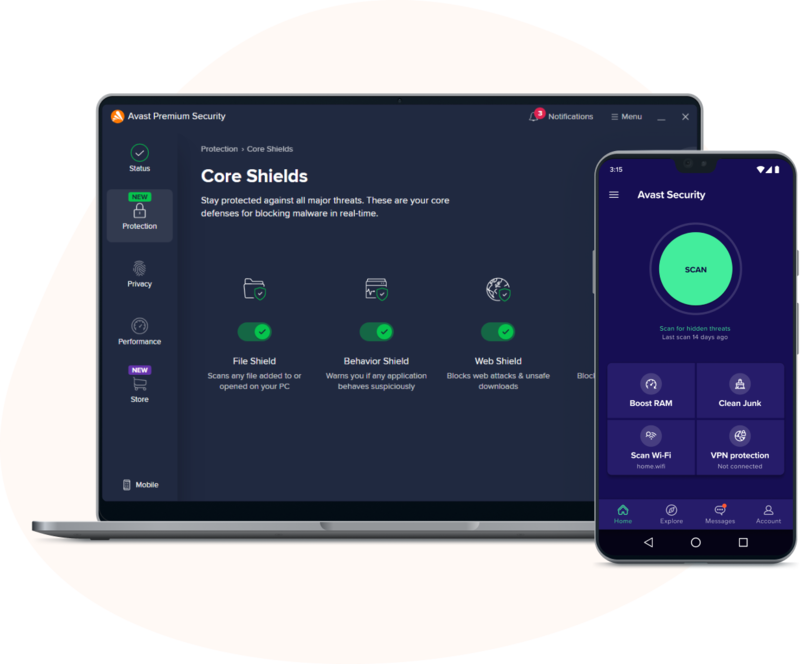 Avast Ultimate Security with VPN 5-User 1-Year | Speed Up & Clean Up Tools - PC/Mac/Android/iOS