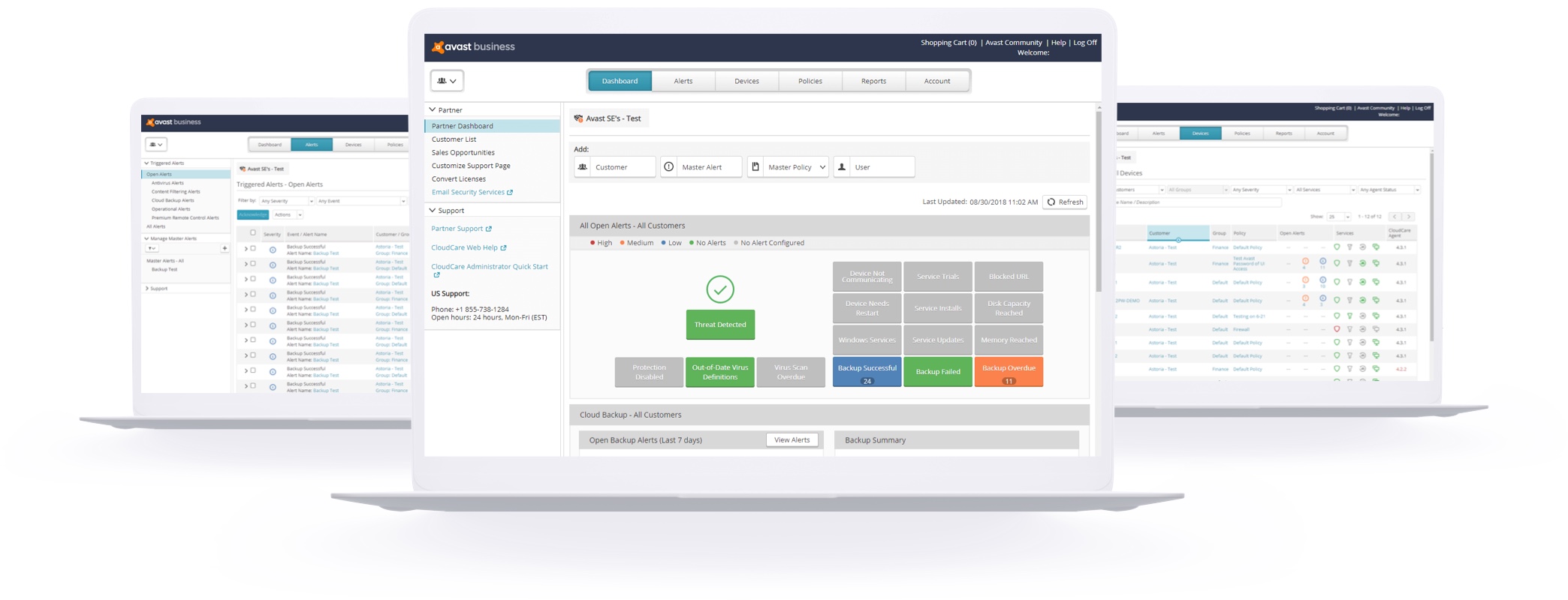 CloudCare proporciona un conjunto completo de servicios de seguridad.