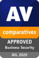 2020: 'Approved Business Product'<br/> by AV-Comparatives