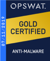 2019: Certified <br/>anti-malware security