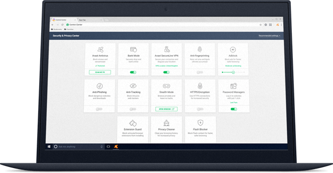 Imagem de ecrã da aplicação