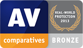 AV-Comparatives - Proteção real - Bronze