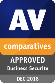 AV-Comparatives - Produto empresarial aprovado 2018