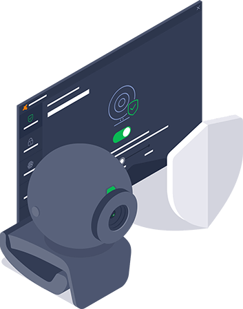 Lá chắn Webcam Avast
